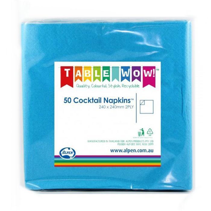 Alpen Quality 2ply 50pk Cocktail Napkins | The French Kitchen Castle Hill 