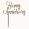 Acrylic Cake Toppers | Happy Anniversary
