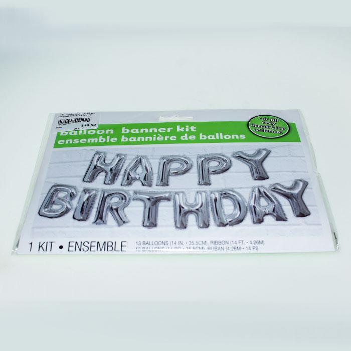 Balloon Banner Kit | Happy Birthday