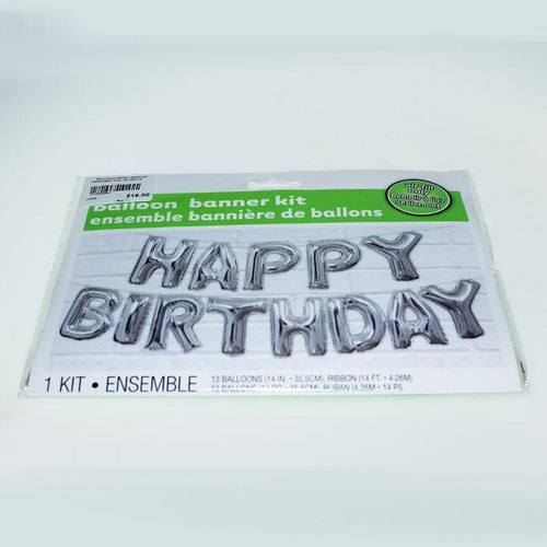 Balloon Banner Kit | Happy Birthday