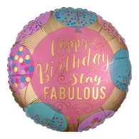 'stay fabulous' Happy Birthday | 18