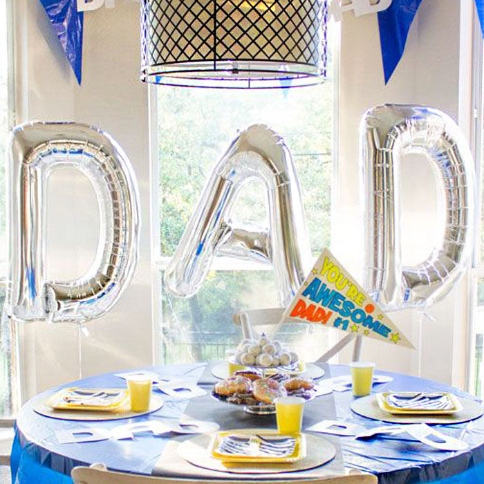 Jumbo Letter Foil Balloons