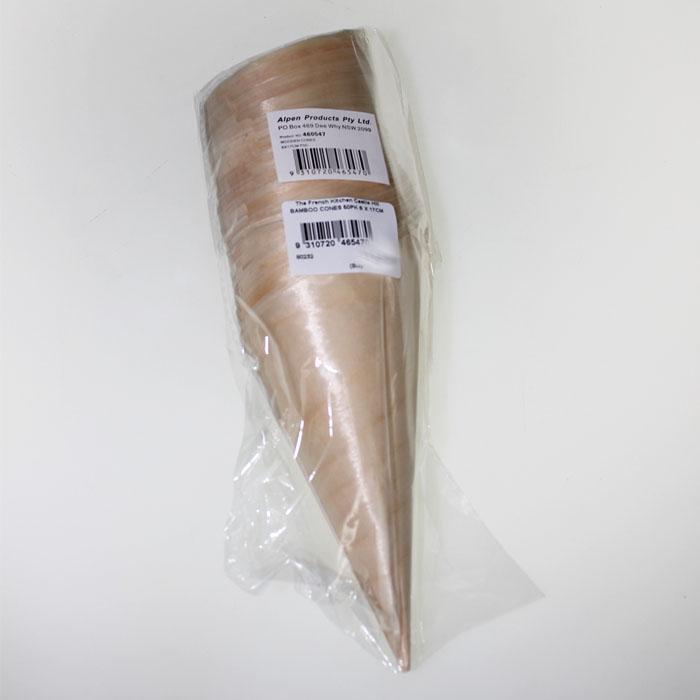 Wooden Cones- 50 Pack