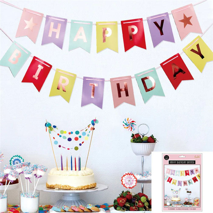 Happy Birthday Bunting