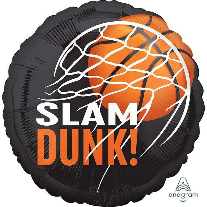 Basketball Foil Balloon | 18" Foil Balloon