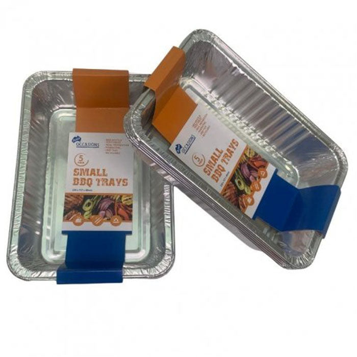 Small BBQ Trays | 5 pack
