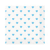 Heart Beverage Napkins 16pk | Pink & Blue