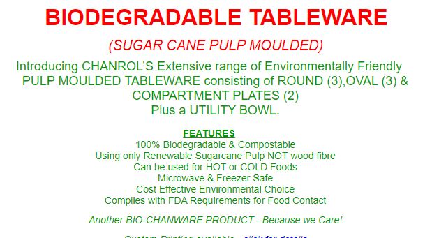 Bio Dinner Round Plate