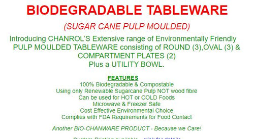 Bio Dinner Round Plate