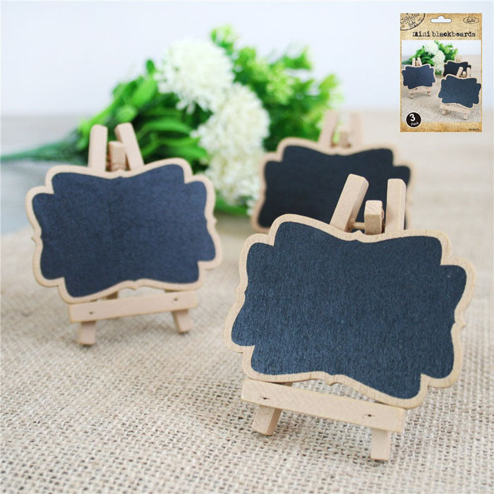 Mini Kraft Blackboards | 3pk