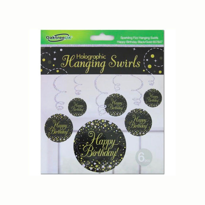 Black & Gold Hanging Swirls | The French Kitchen Caste Hill