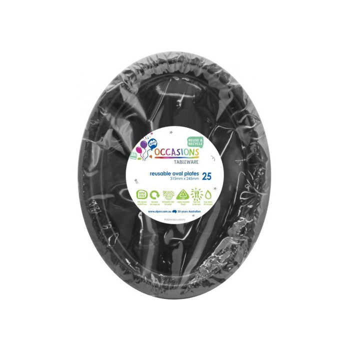 Oval Dinner Plate 20pk