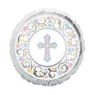 Pastel Cross Foil Balloon | The French Kitchen Castle Hill