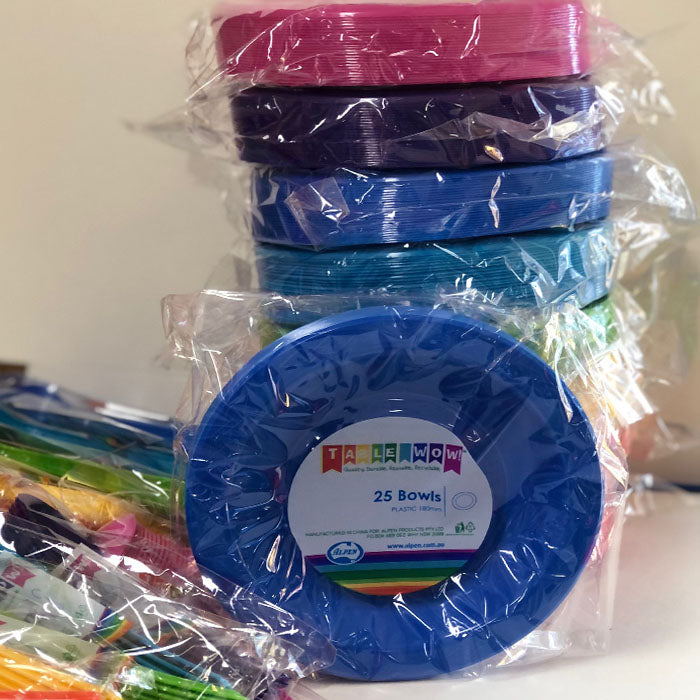 Bowl Plastic Reusable 20 pk