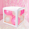 Balloon Box | pink, blue & white