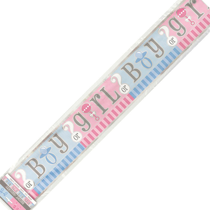 Girl or Boy Banner | 12ft