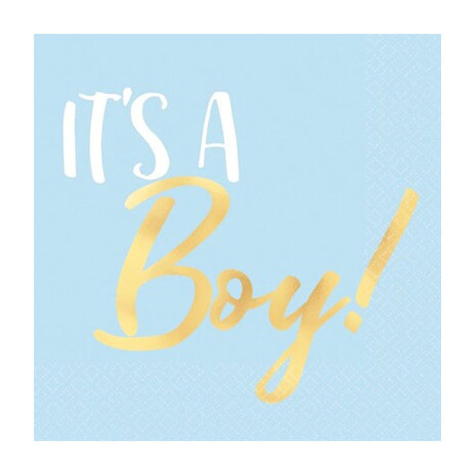 Its a boy napkin | The French Kitchen Castle Hill