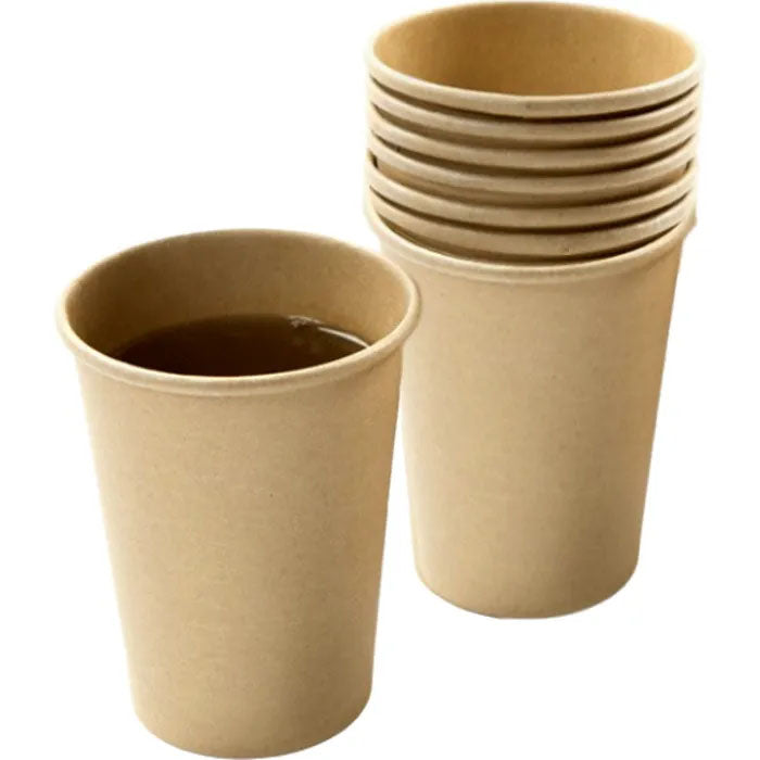 200mL Eco Paper Cups 100pk