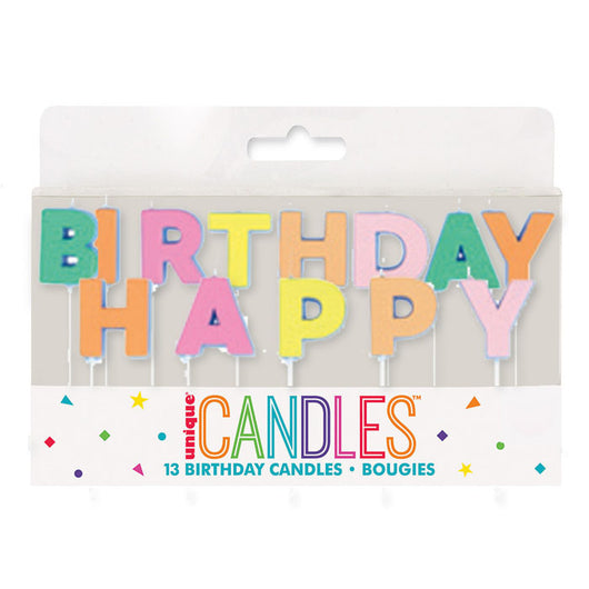 Happy Birthday Candle Set | The French Kitchen Castle Hill