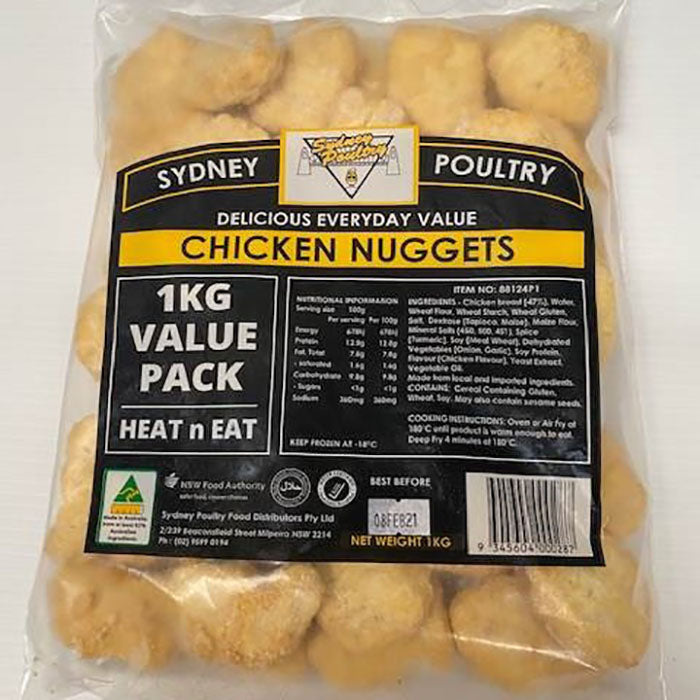 Sydney Poultry | Chicken Nuggets | 1kg | The French Kitchen Castle Hill 