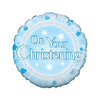 Christening Foil Balloon | Pink or Blue