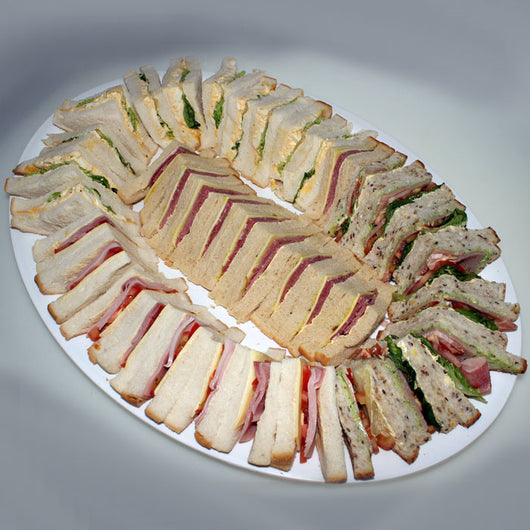 Sandwich Platter 48 pieces - Opt 1 $76.99 (Min 2 platter order - choose 2nd platter from drop-down below