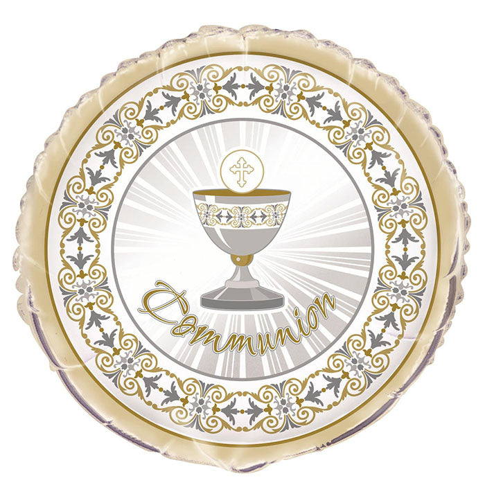 Holy Communion Foil Balloon