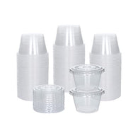 Mini Clear Round Containers & Lids | The French Kitchen Castle Hill