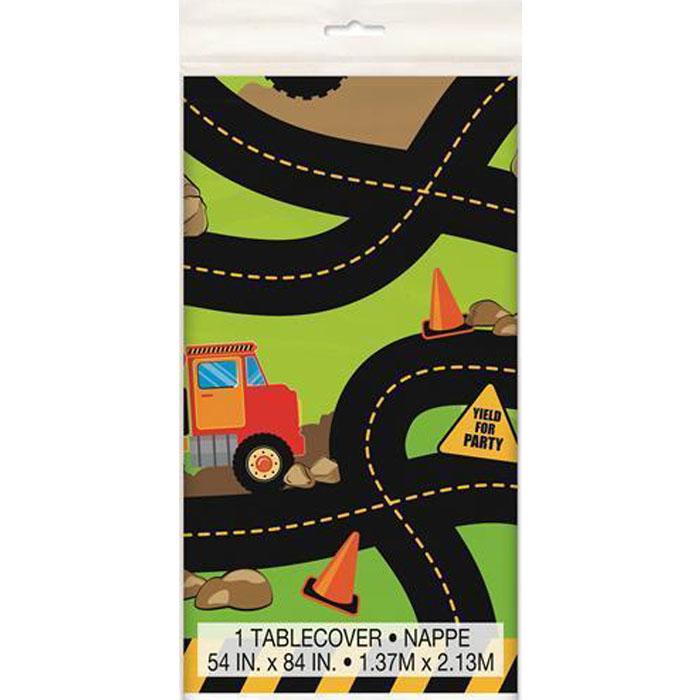Construction Patterned Table Cover