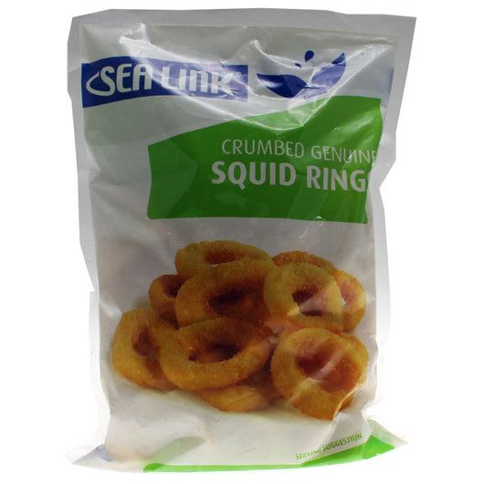 Squid Rings Crumbed