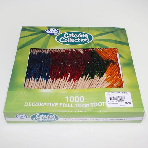 Decorative Frill Picks 1000 Pack