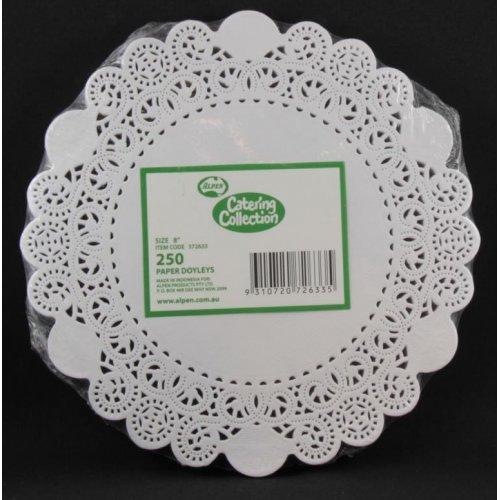 Round Paper Doyleys Bulk 250 Pk