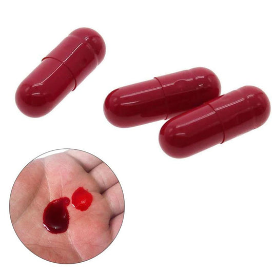 Fake blood capsules | The French Kitchen Castle Hill