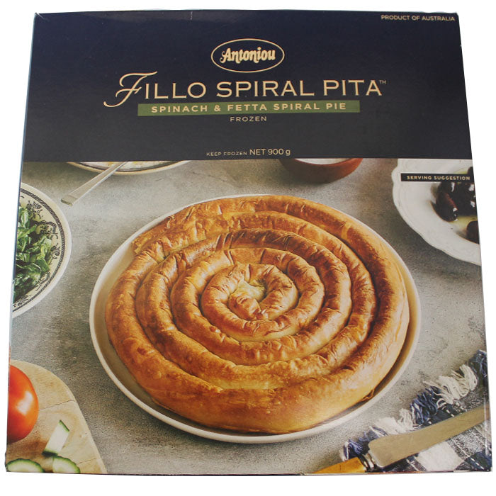 Spinach & Cheese Filo Spiral