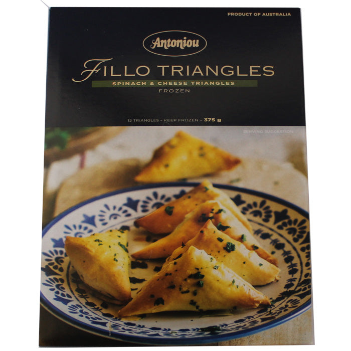 Antoniou Spinach & Cheese Filo Triangles