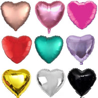 Foil Heart Balloons | Multicoloured | Party | Shop Balloons @ The French Kitchen Castle Hill