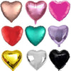 Coloured Balloon Hearts