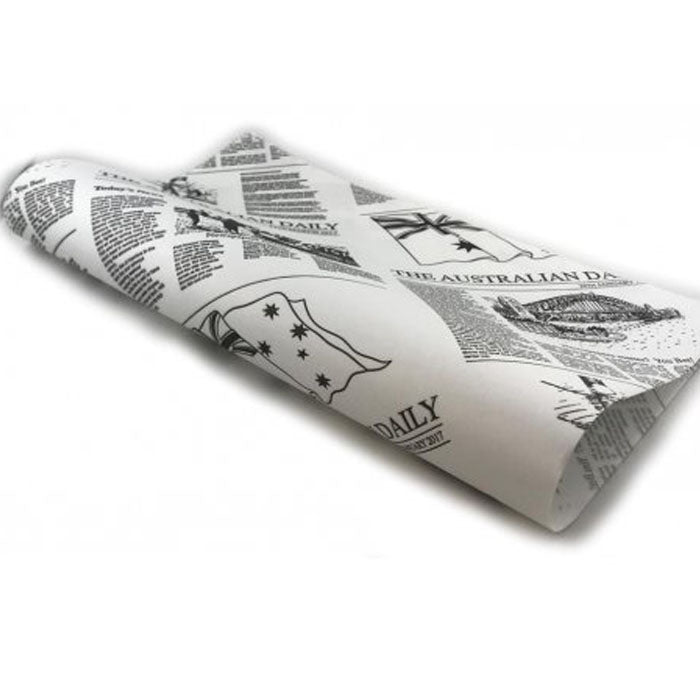Newsprint Grease proof paper | The French Kitchen Castle Hill