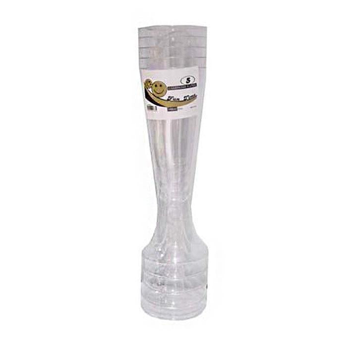 Plastic Champagne Flutes | 6 Pack