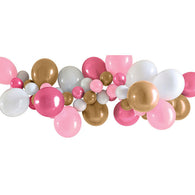 Pink & Gold Balloon Garland Kit | The French Kitchen Castle Hill