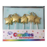 Metallic Glitter Candles