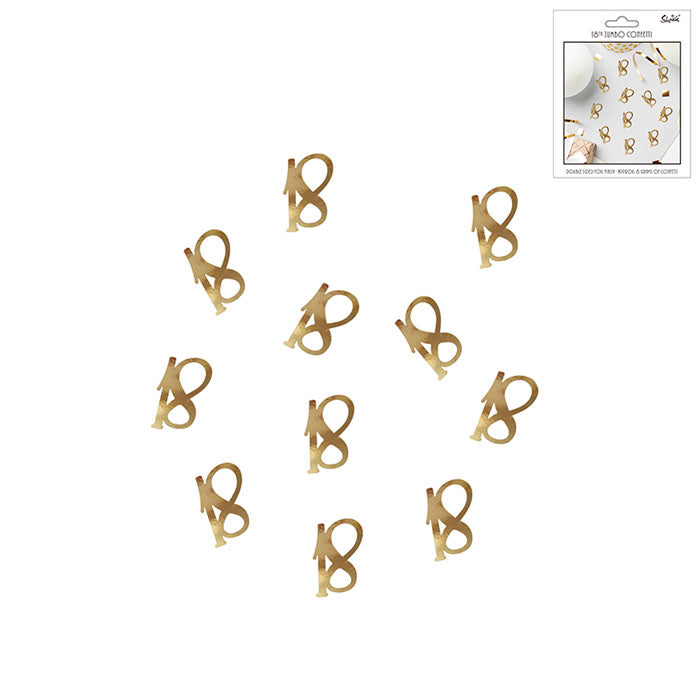 Numbered Jumbo Confetti | The French Kitchen Castle Hill
