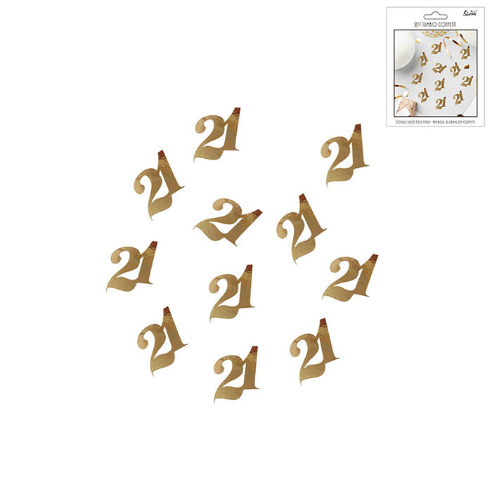 Numbered Jumbo Confetti | The French Kitchen Castle Hill