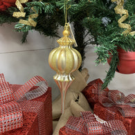 Gold Christmas Tree Ornament | The French Kitchen Castle Hill