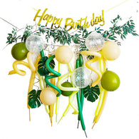 Green Happy Birthday Balloon Set | The French Kitchen Castle Hill