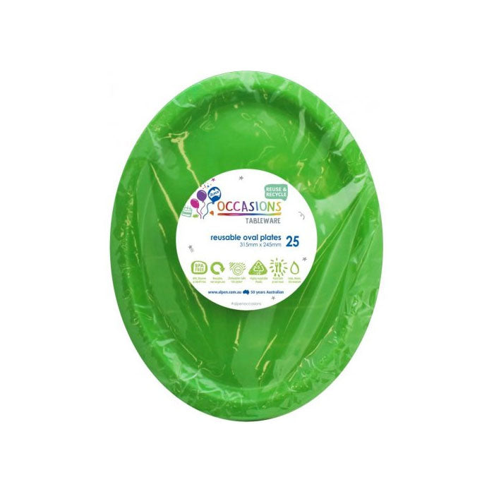 Oval Dinner Plate 20pk