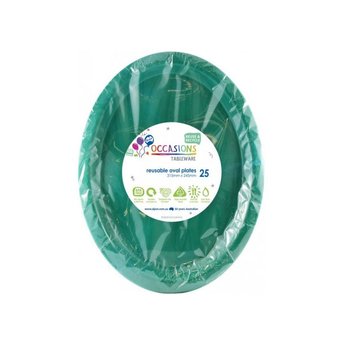 Oval Dinner Plate 20pk