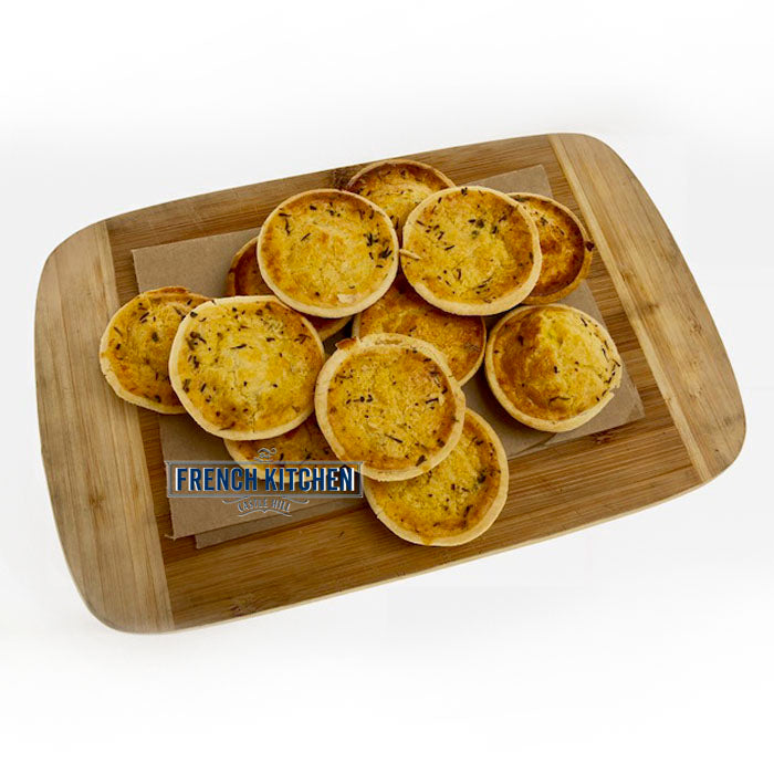 The Pie Factory Cocktail Quiche Lorraine 12pk