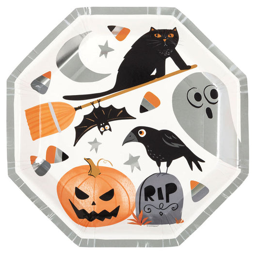 Halloween Paper Plate | The French Kitchen Castle Hill