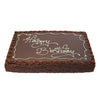 Chocolate "Happy Birthday" Cake